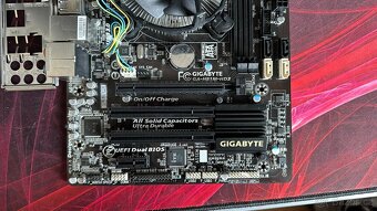 GIGABYTE GA-H81M-HD3 + i3-4160 (2C/4T) - 4