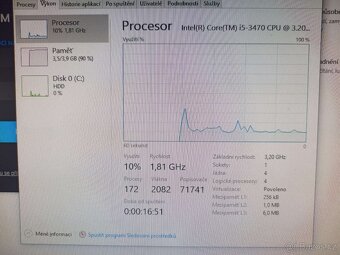 Dell PC–i5, 4GB RAM, 500GB HDD, Windows 10 + klávesnice myš - 4