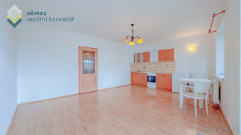 Pronájem, prostorný byt 1+kk s balkonem, 45 m², Poděbrady - 4
