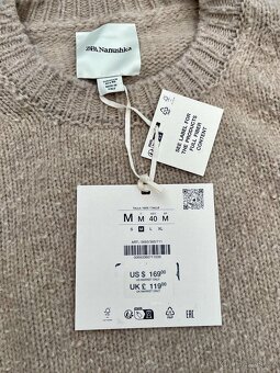Nanushka x Zara Beige Sweater (M) - 4