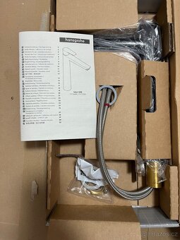 2x NOVÉ vysoké vodovodní černé baterie HANSGROHE TALIS E240 - 4