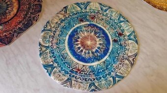 POVLAK NA KULATÝ POLŠTÁŘ s orientálním dekorem - 4