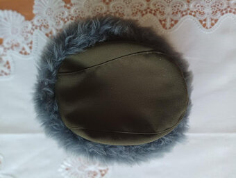 Vojenská beranice/ušanka AČR - velikost 56 - 4