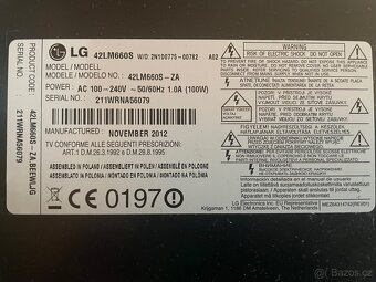 Televize LG 42” - 4