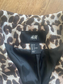 H&M Dámské sako s leopardím vzorem M/38 - 4