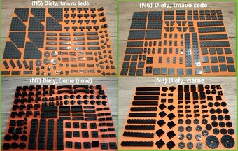 (N1-20) Lego® Sady dielov (ako nové, nehrané) - 4