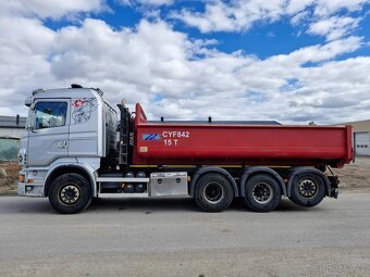 Scania R730 V8 8x4 nosič kontejneru - 4