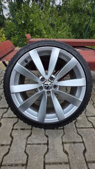 Originální VW alu kola Lugano R19 – 235/35 R19 – 4 ks - 4
