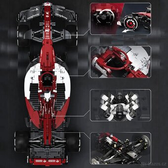stavebnice Vozu F1 Alfa Romeo C42 - 4