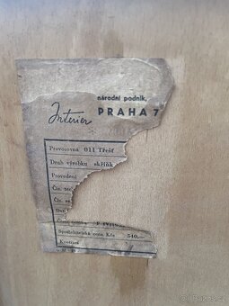 Stará skřiňka komoda Jiroutek, retro - 4