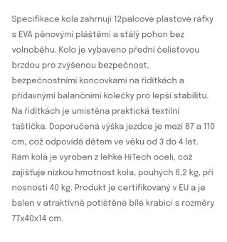 Dětské kolo - 4