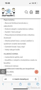 Kočárek Kunert Ivento - 4