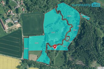 Prodej unikátní obory (8,66 ha) s jelení a dančí zvěří na hr - 4
