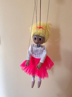 Sada 2 ručně vyrobených loutek - 4