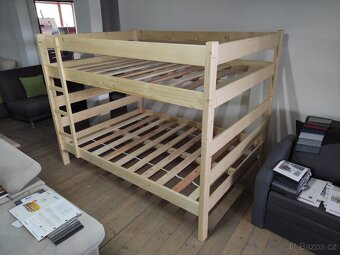 Vzorková patrová postel / palanda šíře 140cm - 4