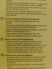 Magnetická síť proti hmyzu do oken Schellenberg - 4