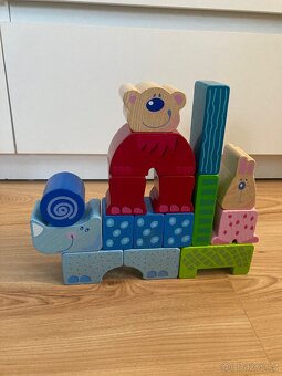 Haba dřevěné kostky Zoolino - 4