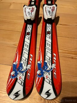 Lyže dětské 90 cm a přeskáče - 4
