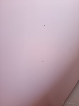 Růžová skříň policová,knihovna Ikea - 4