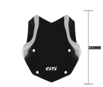 Plexi pro BMW GS – Černé 380mm - 4