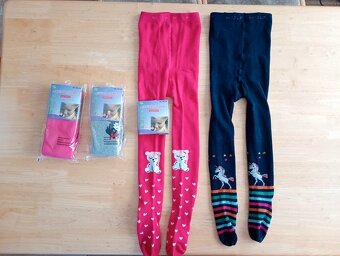 4x punčochy pro holčičku, vel. 110/116, Wolf - 4