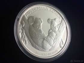 1 kg stříbrná mince koala 2011 - originál - 4