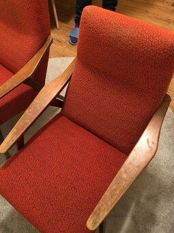 ÚLUV retro křesla a židle ČSSR 60 léta - 4