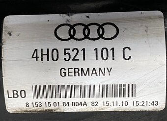 Kardan hřídel spojovací 4H0521101C Audi A8 D4 4H r.v. 2011 - 4