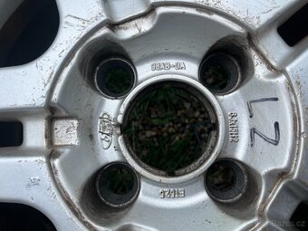 4x litá kola FORD 4x108 R15, letní pneu - 4