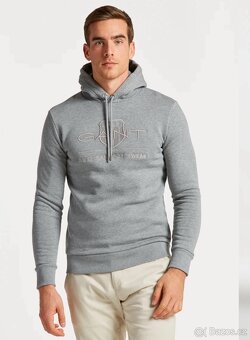 Gant grey hoodie - 4
