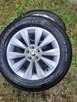 Alu kola 5x100 originál Škoda Kamiq, Scala 205/60 R16 - 4