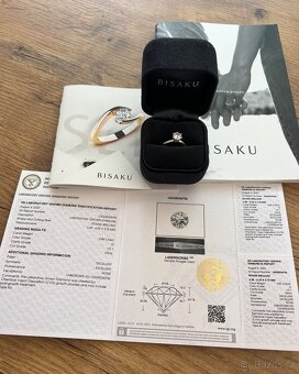 Zásnubní prsten BISAKU Gloria 0,89 ct, vel. 52 - 4