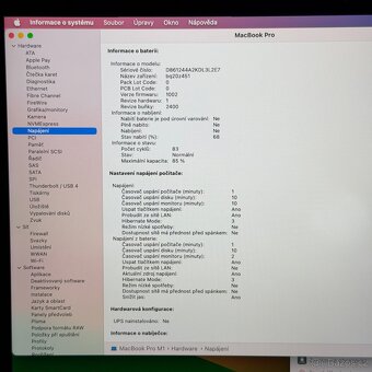 APPLE MACBOOK PRO 13” M1/8GB RAM/512GB - 4