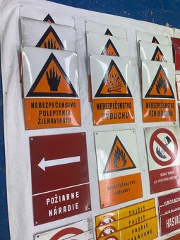 Stara smaltovana plechova cedule ČSSR - 4