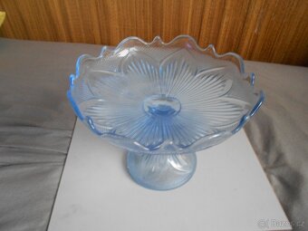 Starožitná mísa na dort, bábovku, cukroví... - 4