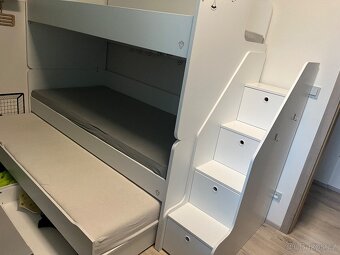 Patrová postel Čilek pro tři děti - 4