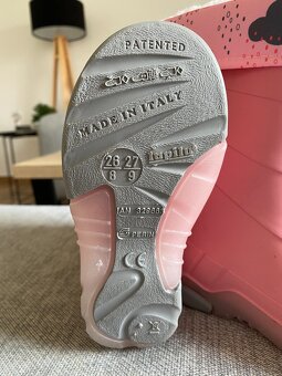 Dívčí vyteplené gumovky 26/27 - 4