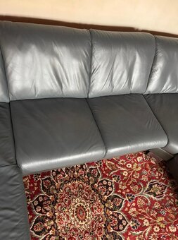 Kožená sedací souprava do U, 5210 - 4