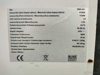 Tepelné čerpadlo k bazénu - 4