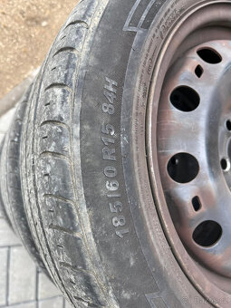 4x Letní pneu 185/60 r15 + DISKY - 4