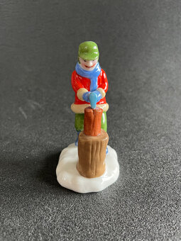Hutschenreuther Soška Dřevorubec 10 cm, Renata Fučíková - 4