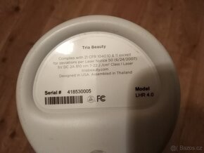 prodám LASEROVÝ epilátor Tria - 4
