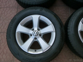 Zimní alu sada originál VW Tiguan 5x112 6,5Jx16 ET33 - 4