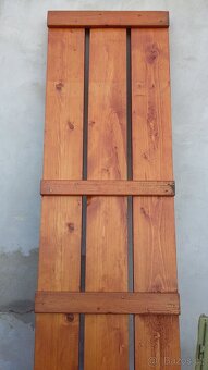 Masivní dřevo - lávka / mostek - 4