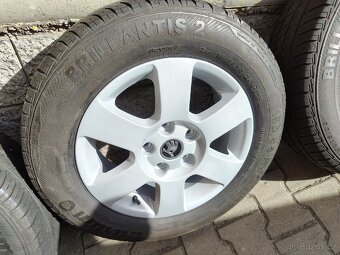 ALU disky originál Škoda 5x112 r15 (sada č.4) - 4