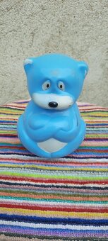 Stará retro hračka - houpací medvěd 70.léta - 4