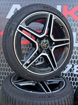 Originál alu kola Mercedes CLA AMG R18 zimní - 4