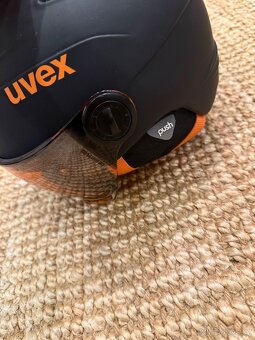 Lyžařská helma Uvex Visor junior - 4