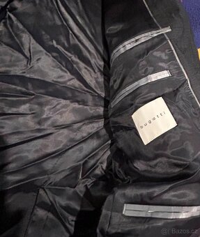 BUGATTI LUXUSNÍ PÁNSKÝ OBLEK TM ŠEDÝ-VEL L - 4