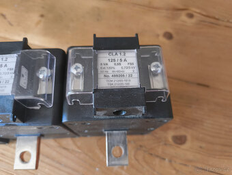 Měřící transformátor CLA 1.2 125/5A 5VA 0,5S 120% - 4